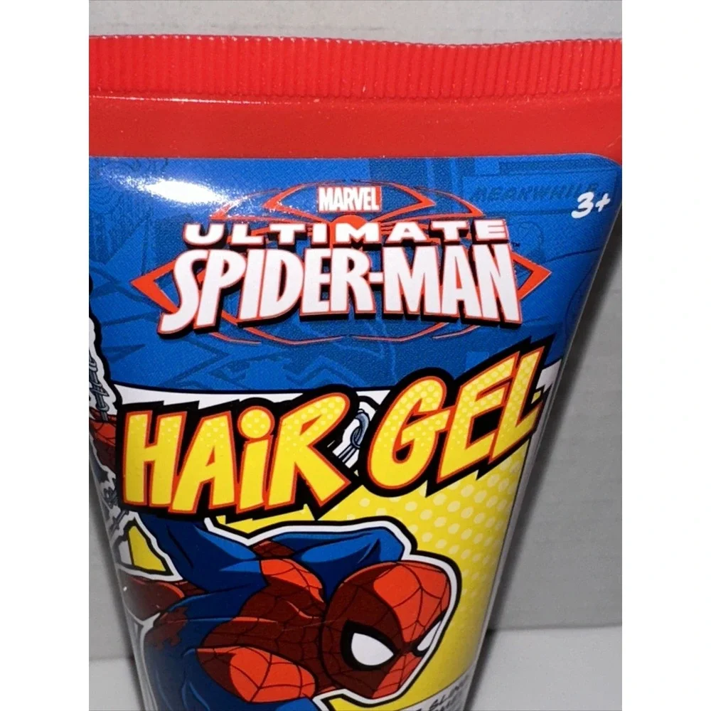 Marvel Ultimate Spider-Man Hair Gel Watermelon Scent Alcohol-Free 7oz Tube